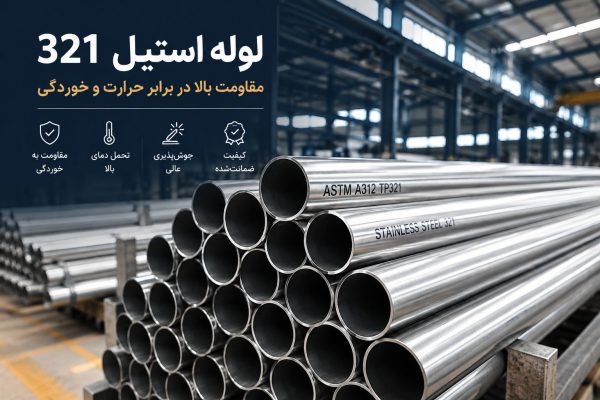 لوله استنلس استیل 321